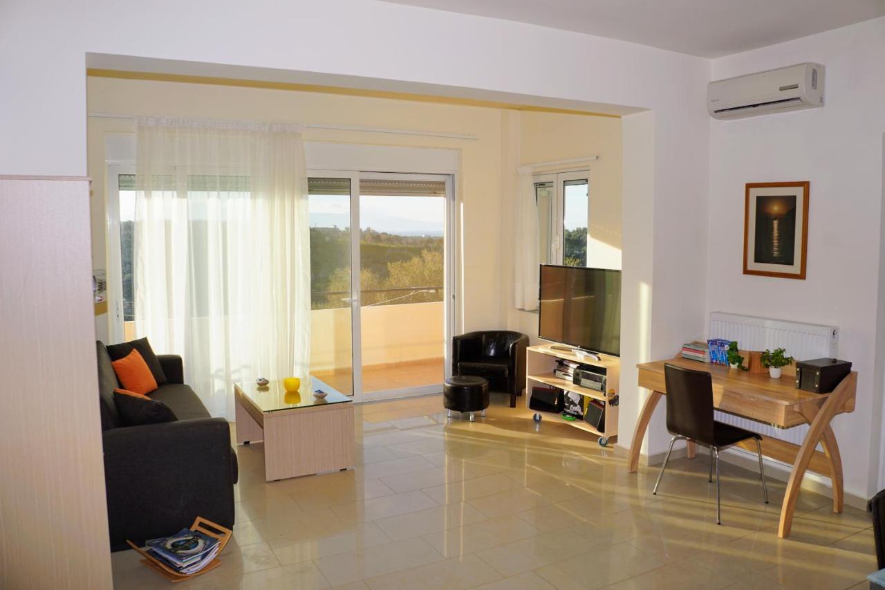 Olive Tree Hillside Apartment Stalos Exterior foto