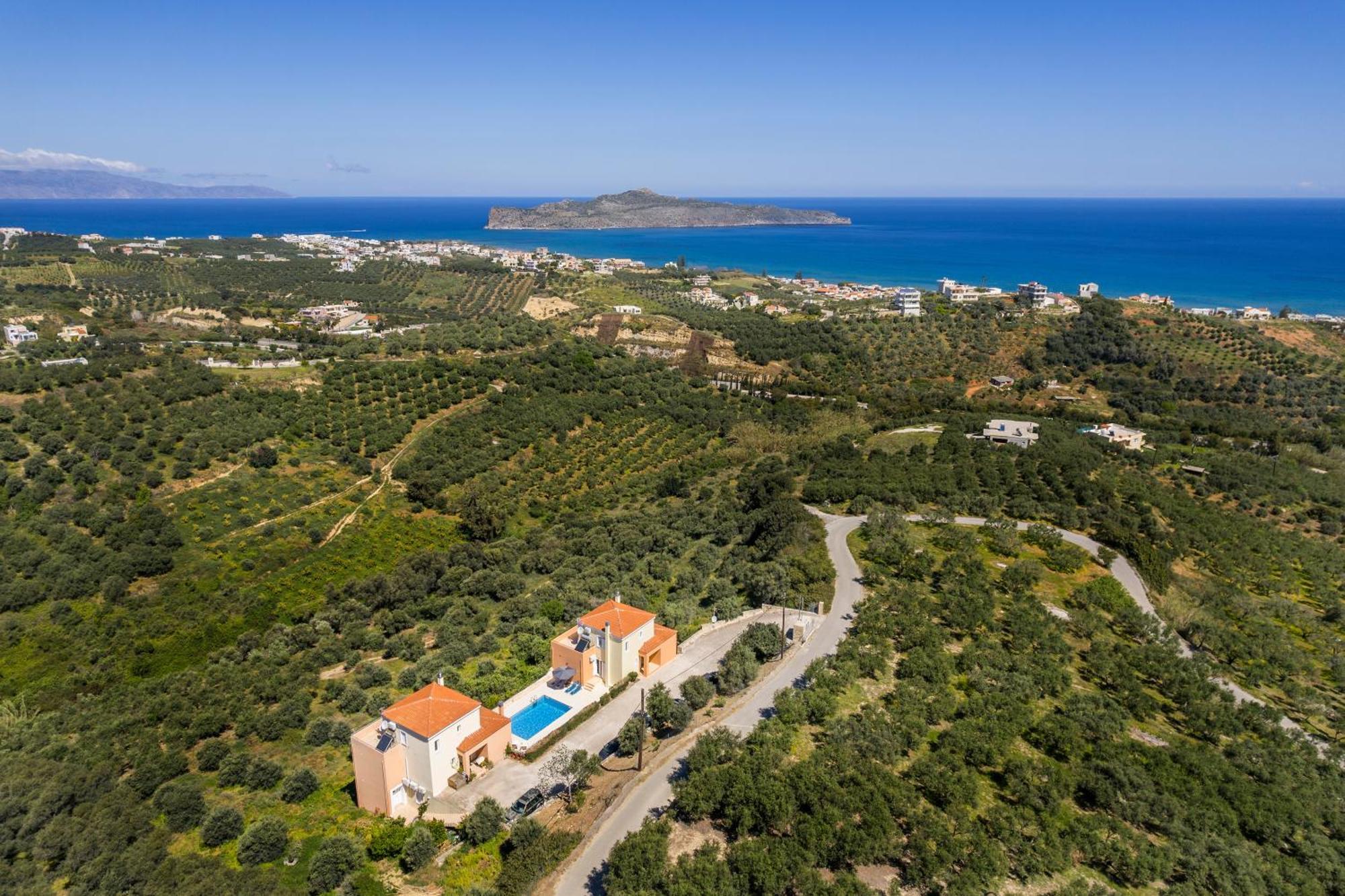 Olive Tree Hillside Apartment Stalos Exterior foto